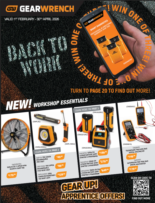 Gearwrench Back To Work Promo