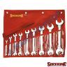 SPANNER SET AF 9 PIECE RING/OPEN END