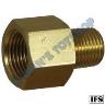 ADAPTOR BRASS 3/8NPT FEMALEX1/4 NPT MALE