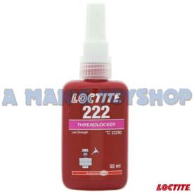 LOCTITE 50ML THREAD LOCK 222