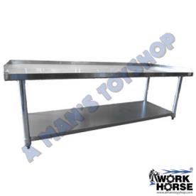 WORKBENCH 1830X710X605MM S/STEEL