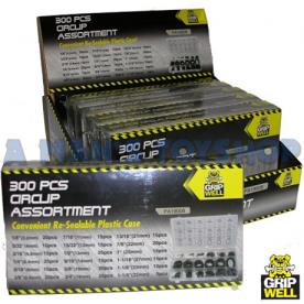 CIRCLIP  ASSORTMENT 300 PIECES EXTERNAL