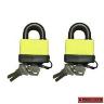 PADLOCK 40MM K.A. WEATHER RESISTANT 2PCE