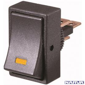 ROCKER SWITCH ON/OFF AMBER LED