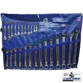 SPANNER SET METRIC 25 PIECE RING/OPEN