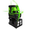 GREEN CROSS LINE 5 DOT LASER & DETECTOR