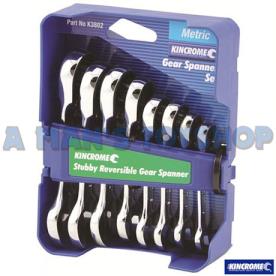 SPANNER SET STUBBY METRIC 8 PIECE REV