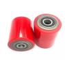 PALLET JACK FRONT ROLLER 20MM BORE RED