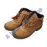 SAFETY CAP BOOT ZIP/LACEUP SIZE 8  WHEAT