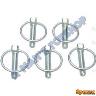 LYNCH PIN 3/8" ROUND  5 PIECE PACK