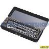 SOCKET SET 1/4DR METRIC AF23 PCE 6 POINT