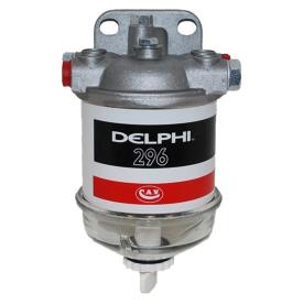 FUEL FILTER ASSEMBLY CAV SINGLE GLASS