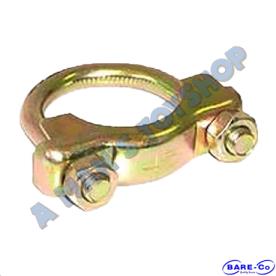 EXHAUST CLAMPS ZINC PLATED 54MM/2 1/8 '