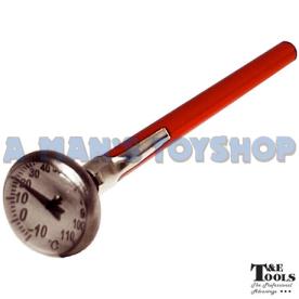THERMOMETER 25MM FACE 0-220% RAD/AIR