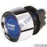 SWITCH STARTER 12V BLUE LED 22MM HOLE