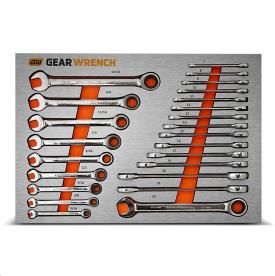 RATCHETING WRENCH SET 24 PIECE MET & AF