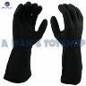 LATEX CHEMICAL GLOVES MEDIUM NON SLIP