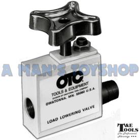 *K* HYDRAULIC LOAD LOWERING VALVE 3/8 NP