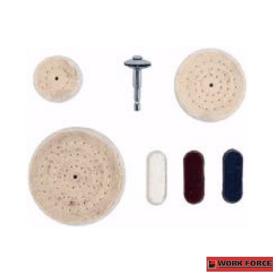 POLISHING & CLEANING SET 100MM 7 PIECE