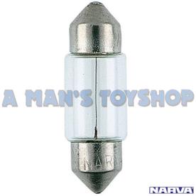 BULB 12 VOLT 10W 10MM x 31MM INTERIOR