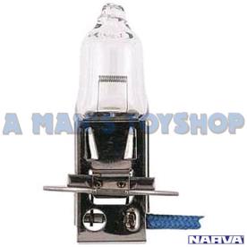 BULB H3 12VOLT  55WATT BASE  PK22S