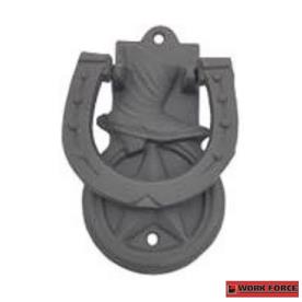 WORKSHOP DOOR KNOCKER HORSE SHOE