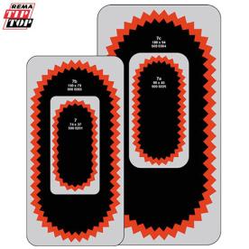 TYRE PATCH TUBE NO.7  X 30 PIECE PACK