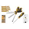 WOOD CHISEL SET 4 PIECE 6, 13, 19 & 25MM