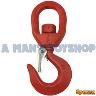 SWIVEL LIFT HOOK 2000KG WITH SAFETY PAWL