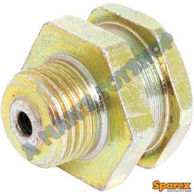 BUTTON TYPE GREASE NIPPLE 1/8 BSP THREAD