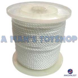 ROPE SILVER MONO POLY 6MM X 120M