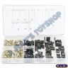 ASSORTMENT U CLIP & SCREW 170 PIECE