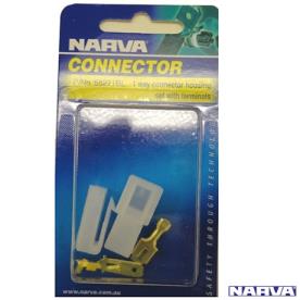 WIRE CONNECTOR 1 WAY HOUSING & TERMINAL