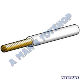 CABLE ROLL 4MM SINGLE 4M WHITE