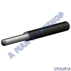 CABLE ROLL 4MM SINGLE 4M BLACK