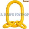 LIFTING CHAIN OVAL LINK 10MM & 2 RINGS