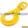 SWIVEL LIFT HOOK 8/10MM 2 TONS SELF LOCK