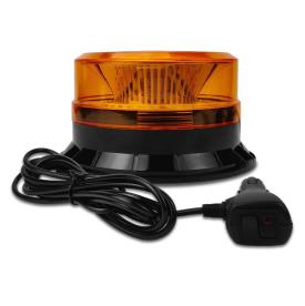 36 LED FLASH MAGNETIC AMBER BEACON 130MM