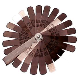 FEELER GAUGE 22 BLADE GO-NO-GO 90MM