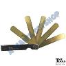 FEELER GAUGE BRASS 6 BLADE 006-016