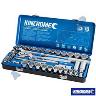 SOCKET SET 1/4 & 1/2 AF METRIC 52 PIECE