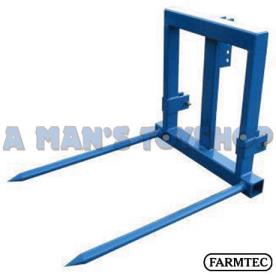 BALE FORK CAT1 SQUARE 2 PRONG  1000KG