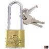 PADLOCK BRASS LONG SHACKLE 50MM