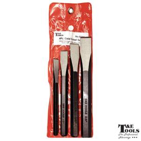 COLD CHISEL SET 4 PIECE 3/8 TO 3/4 WIDE