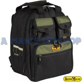 TOOL BAG BACKPACK MED BLK/GRN 45L PCC