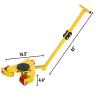 LOAD SKATE WITH HANDLE 3 TON 4 ROLLER