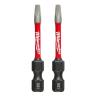 POWER BIT SQUARE RECESS #1 50MM 2PK