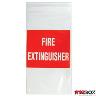FIRE EXTINGUISHER BAG 550MM X 330MM
