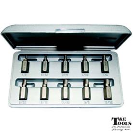 SCREW EXTRACTOR SET 10PCE WEDGE TYPE