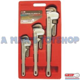 PIPE WRENCH SET 3 PCE ALLOY 14-18-24"